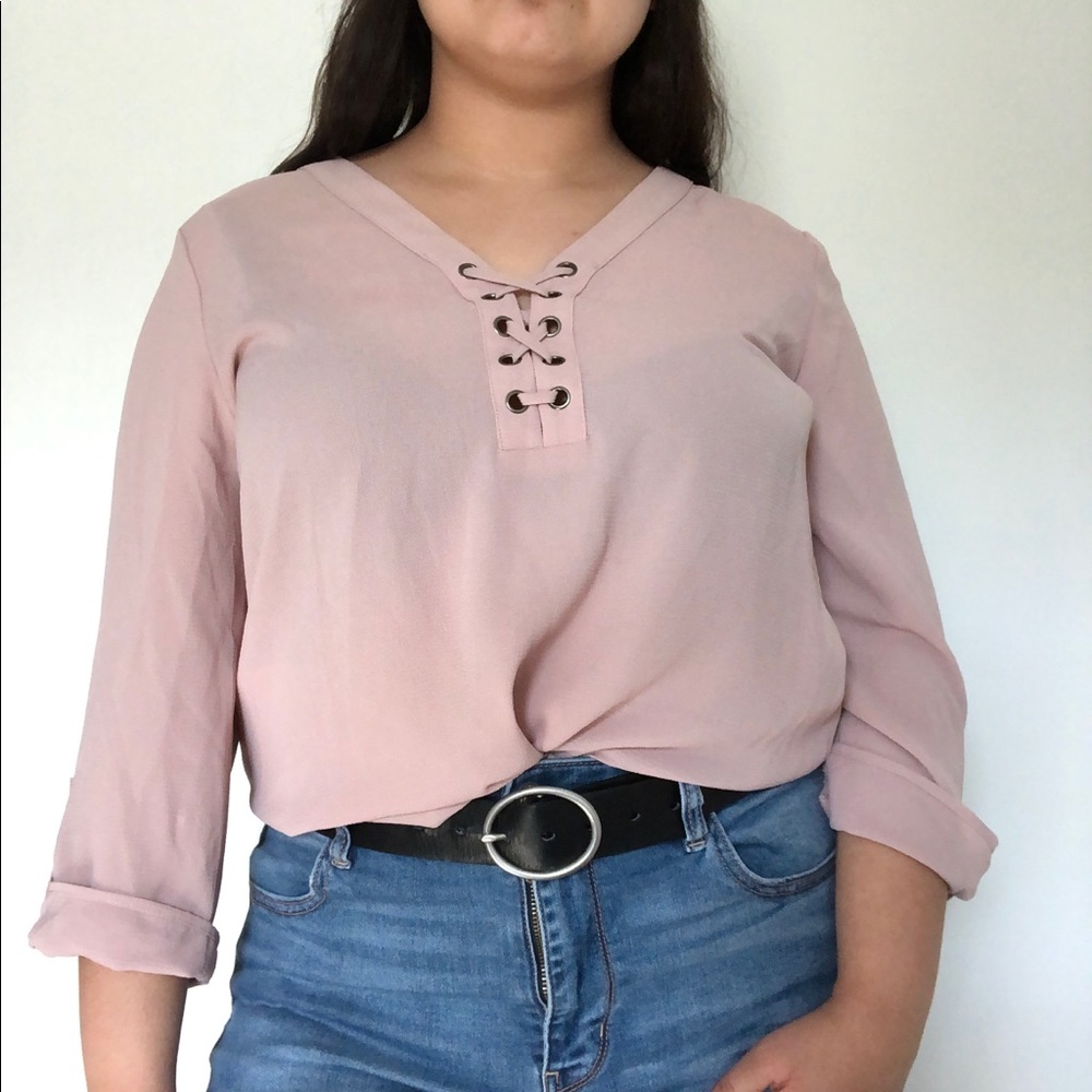 Pink Blouse